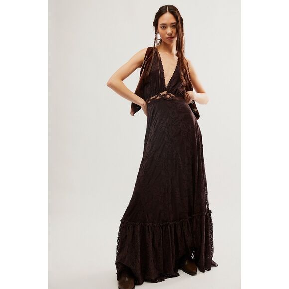 Free People One More Night Maxi Dress - Picture 1 of 8